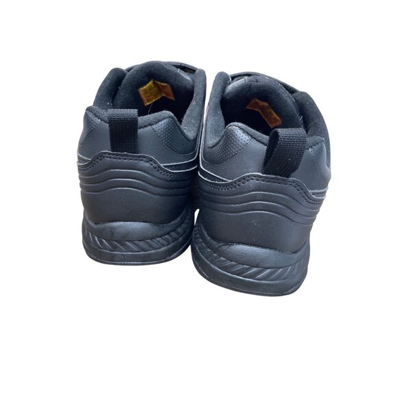 Skechers Work Wide Mens Black hook loop slip resistant sneakers Sz 10.5 SKU 9613 - Picture 7 of 16